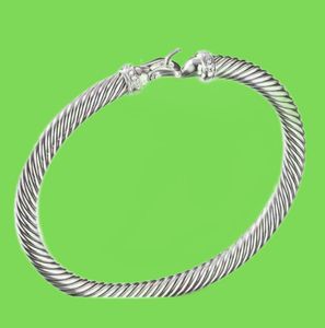 Bracelet Bijoux Hommes Dy Tendance Bracelet Or Charme Designer Femmes Platine ed Fil Bracelets Tête Plaquée Ronde Fashion5006785