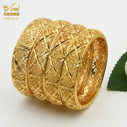 Bracelet de luxe Designer indien plaqué or bracelets pour femmes mode arabe bracelet africain charme égyptien Dubaï bijoux turcs 231219