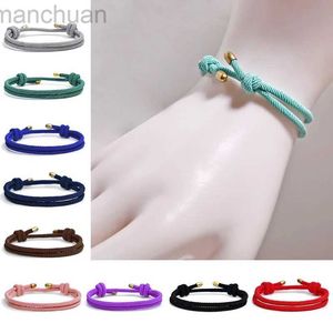 Bracelet Milan Corde Bracelets Pour Femme Hommes À La Main Tissé Réglable Corde Bracelet Couple Braclet DIY Parti Bijoux Accessoires Cadeau ldd240312