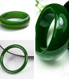 Brangle Natural 5662mm 100 jeux Bracelet Jadeite Jade Green4497629