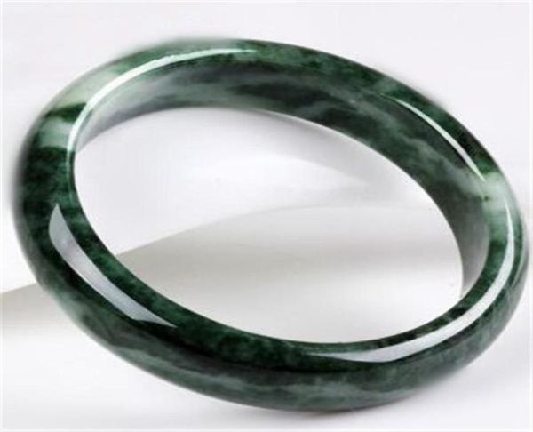 Bracelet en pierre Guizhou Natural Green Guizhou Authentic Round Bangles belles femmes039 Jades bijoux12141333