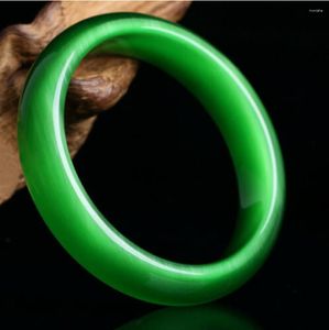 Bracelet naturel mode 56-64mm vert opale pierre précieuse bracelet pour femme