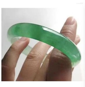 Bangle Natural Jade Grade A Green armband Birma voor vrouwelijke geschenken Drop