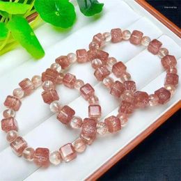 Brazalete Natural Super Seven Pulsera Moda Mujer Joyería curativa Piedra preciosa Reiki Energy Stone Regalo de vacaciones 1PCS 9mm