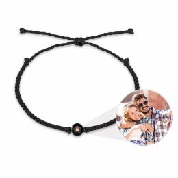 Brazalete nuevo estilos pulsera personalizada círculo personalizado hecha a mano hechas de cervezas de boda de cumpleaños ajustables para familia