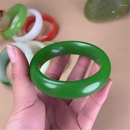 Bangle negen kleuren glas jade armband charme sieraden mode accessoires handgesneden gelukkige amulet geschenken voor vrouwen groothandel