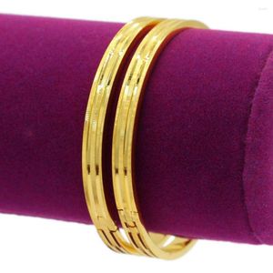 Bracelet PINXUN peut ouvrir des Bracelets en or arabe du moyen-orient Bracelets de couleur dubaï afrique pour femmes fille bijoux de mariage cadeau XTE3
