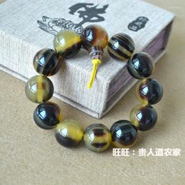 Bracelet en résine et corne synthétique pour hommes, 8-20mm, bijoux Wenwanzhu