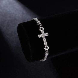 Bangle RINHOO Gebed Kruis Armbanden Voor Vrouwen Mode Bruiloft Banket Armbanden Armbanden Valentijnsdag 230928