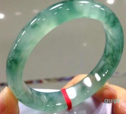 Bangle Sturen Certificaat Jade Vrouwen Fijne Sieraden Geschenken Echte Natuurlijke Birmese Jadeïet Echte Jades Armbanden Amulet Armbanden