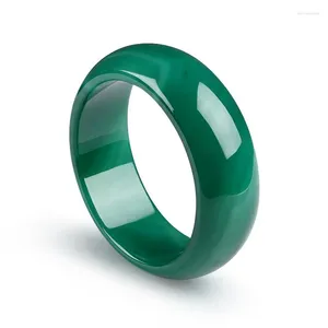 Bracelet envoyer un certificat vrais bracelets Jades femmes hommes cadeaux véritable naturel rouge vert Agate pierre bijoux accessoires