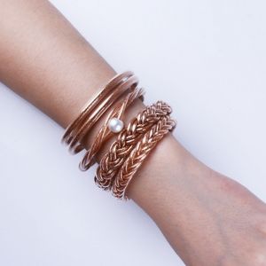 Bangle Glanzende Boeddhistische Weave Armbanden Set voor Vrouwen Kinderen All Weather Stack Siliconen Plastic Glitter Jelly Armband Gift 230714