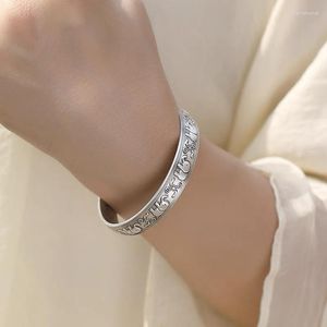 Bangle zilveren kleur vintage creatieve olifant armband voor vrouwen nationale stijl charme sieraden verjaardagscadeau