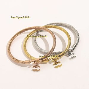 Bangle Zilver Designer Armband Mode Prinses Geschenk Sieraden Armband 18K Verguld Dames Liefde Manchet Bangle Luxe Feest Bruiloft Sieraden Groothandel 2024