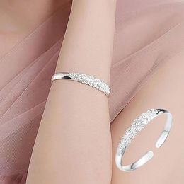 Bangle zilverachtige elegante Chinese stijl pauw openingsscherm armband armbanden voor vrouwen mode feest bruiloft accessoire sieraden cadeau