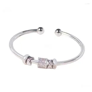 Bracelet petit bracelet de taille bijoux à main de haute qualité niche de vent froid personnalité lisse surface réglable