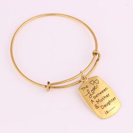 Bracelet l'amour entre mère fille est compliqué bruyant tendre fort affectueux drôle pour toujours Bracelet extensible