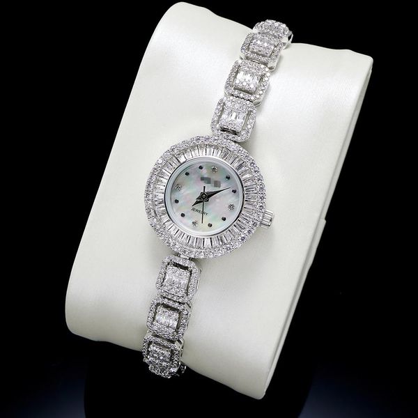 Bracelet TIRIM Nouvelle Montre pour Femmes AAA Cubique Zircon Cristal Montre pour Bijoux De Fête De Mariage Japon Mouvement Étanche Fabriqué avec En Gros