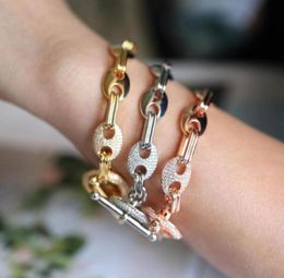 Bangle tirim dames039s accessoires kubieke zirkoon link ketting armband voor vrouwen 205 cm modieuze hand sieraden hiphop feest59867293811237