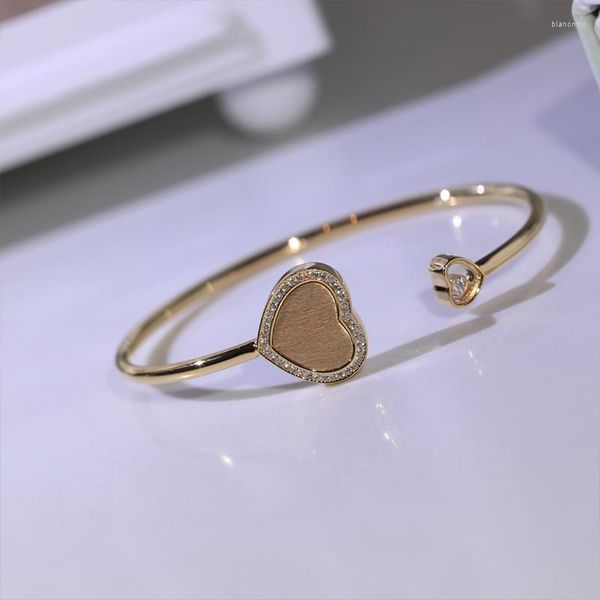 Bracelet Tendance Marque Doux Bijoux De Luxe Dames Coloré Amour Pierre Naturelle Bracelet Élastique Exquis Fête Anniversaire Accessoire Cadeau