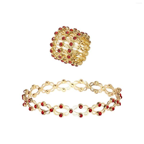 Bracelet torsadé anneau pliant cristal strass Bracelet pour femmes créatif magique rétractable déformable cuivre extensible bijoux