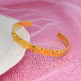 Bracelet Ueset 2023 Style Libellule Bracelets en acier inoxydable élégant femmes plaqué or bracelets de manchette cadeau étanche