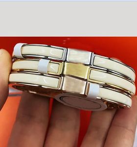 Bangle Ultraskinny 6mm luxe merk sieraden manchet bangle roestvrij staal klassieke open claspbanden armbanden voor vrouwelijke minnaar paren