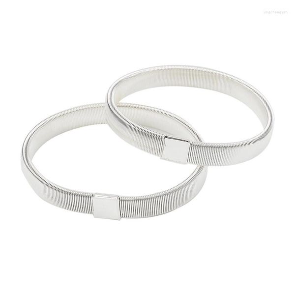 Bracelet unisexe élastique brassard chemise porte-manches femmes hommes élasticité bras manchettes bandes pour fête sport vêtements accessoires