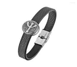 Bracelet Viking perles pour Bracelets paracorde Algiz Norse Runes charmes bricolage envoyer Men039s cadeau bracelet Lars228031855