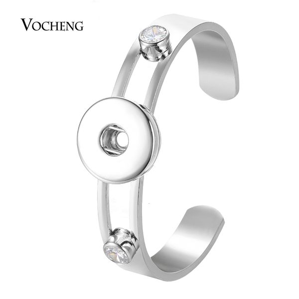 Bracelet Vocheng gingembre bouton pression bijoux cuivre manchette ouverte pour les femmes ajustement 18mm Gingersnaps NN 674 230922