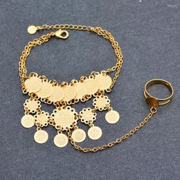 Bracelet Wando or pièce Bracelet pour femmes/hommes couleur cuivre bijoux éthiopiens cadeaux de mariage arabe africain