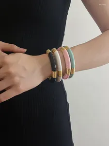Bracelet de mode bracelet en émaill
