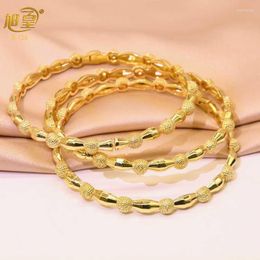 Armband XUHUANG Afrikaanse Ronde Kraal Goud Kleur Armbanden Bruids Bruiloft Sieraden Geschenken Luxe Armband Designer Armbanden