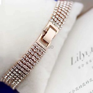 Bangle yfjewe nieuwe elegante mode-strass dames kort kristal multi-layer tassel armband vrouwelijke bohemen groothandelsprijs b017 24411