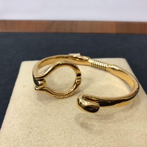 Bangle YS UNO Spanje mode armband mode dame sieraden groothandel gegalvaniseerd goud en zilver cadeau gratis verzending