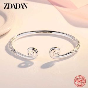 Brazalete zdadan 925 esterling plata abierta