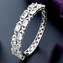 Bracelet Zlxgirl couleurs mélangées arabie saoudite Bracelet pour femmes fête de mariage Zircon cristal fiançailles DUBAI bijoux de mariée cadeaux