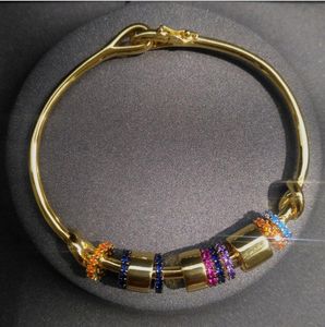 Armbanden Kleur slimme unieke allmatch achtring volledige strass damesmode eenvoudige klassieke armband