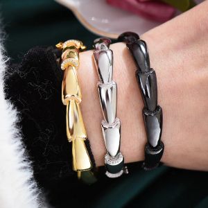 Bracelets Missvikki Luxe Magnifique Bracelet Bijoux DUBAI Style Lourd pour Mariage De Mariée Cadeau De Noël Nouvel An Bracelet De Haute Qualité 2022
