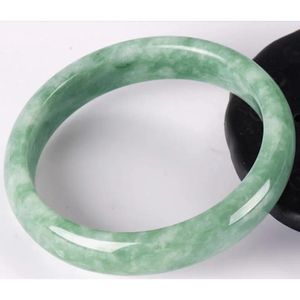 Brazaletes al por mayor Natural Gui Zhou Jade tira plana brazaletes de Jade joyería afortunada pulsera de Jade de seguridad joyería fina