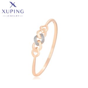 Bracelets Xuping bijoux mode nouveauté fleur haute qualité couleur or Rose femmes bracelet A00863659