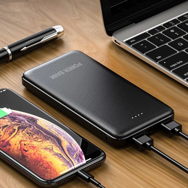 Bank Power Bank Portable Charger Charge rapide 20000mAh Powerbank 2 Ports USB Pack de batterie externe pour iPhone Samsung Huawei Xiaomi