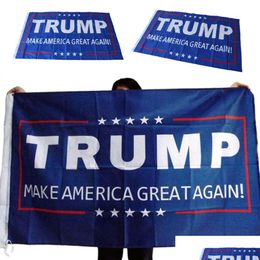 Banner Flags 150x90cm Donald Trump Flag Rendre l'Amérique à nouveau pour le président USA DROINT DRIVING Home Garden Festive Party Supplies DHGM1