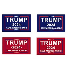 Drapeaux de bannière 2024 Drapeau de campagne Trump Nous gardons à nouveau l'Amérique Ivanka Fournitures de jardin domestique 150x90cm Livraison directe Partie festive à domicile DHM7T