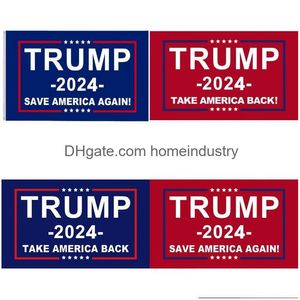 Bannière Drapeaux 2024 Trump Presidential Usa Election Flag 90X150Cm Campaign For Banners Save America Again 9Jh Q2 Drop Delivery Home Ga Dhm0U