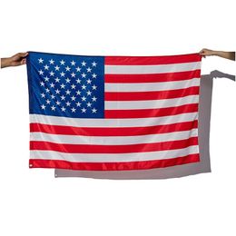 Banner vlaggen 3x5ft Amerika vlag Verenigde Staten sterren strepen usa us algemene verkiezing land drop levering home tuin feestelijke feesten s dhvrh