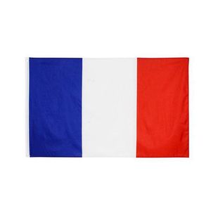 Banner Flags 50pcs 90x150cm France drapeau en polyester imprimé Européen avec 2 œillets en laiton pour suspendre le National et les bannières françaises Dro DHH4n