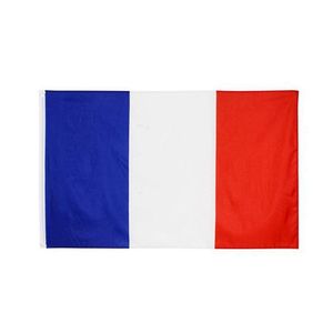 Drapeaux de bannière 50 pièces 90x150 cm drapeau de la France polyester imprimé européen avec 2 œillets en laiton pour accrocher des bannières nationales et françaises Dro Dhmo5