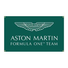 Bannière Drapeaux 90x150cm Aston Martins Formula One Race Alonso 14 Drapeau Polyester Imprimé Garage ou Décoration Extérieure Tapisserie 230616