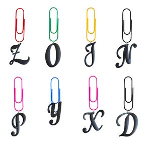 Banner Flags Black Larges Letters Cartoon Clips Paper Miging Bookmarks BK Nurse Gift Funny for School Office Supply Student Studentery Da Otskh